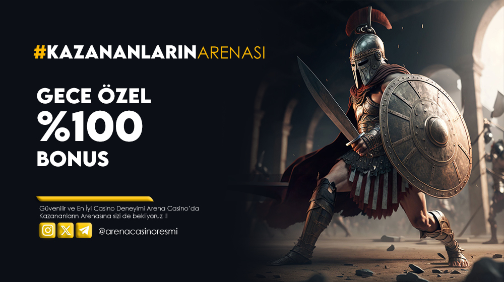 Geceye Özel %100 Yatırım Bonusu 