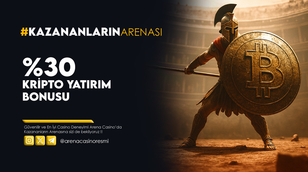%30 Kripto Yatırım Bonusu!
