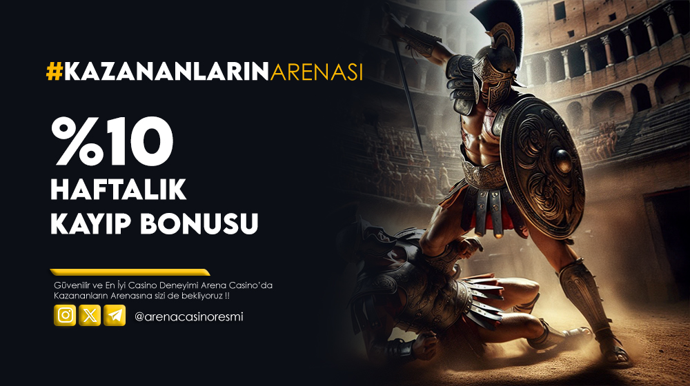 %10 Haftalık Kayıp Bonusu 